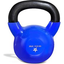 Bild für Yes4All KVWK 2-22kg Kettlebell/Kugelhantel aus Gusseisen mit Vinylbeschichtung 15.8kg
