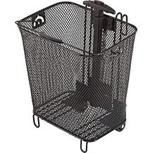 Bild für Prophete Fahrradkorb mit Rollen und ausfahrbarem Griff für Gepäckträgermontage