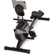 SportPlus Rudergerät für zuhause | Mit oder ohne Bluetooth, klappbar, leises Magnetbremssystem, 8 Widerstandsstufen, Schwungmasse 8kg, kugelgelagerter Rudersitz