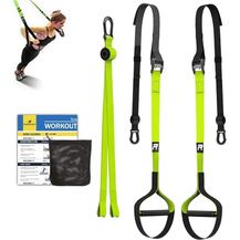 Bild für RHINOSPORT Schlingentrainer Sling Trainer Set mit Türanker Einstellbar Fitness Zuhause Suspension