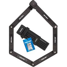 Bild für Fischer Fahrrad-Faltschloss PROTEC PLUS+ FK110, Hochsicherheits-Faltschloss mit 3 Schlüsseln (1 beleuchtet)