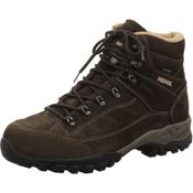 Meindl Toblach GTX, braun(mahagoni), Gr. 9 - Wanderschuhe aus Nubukleder und Velourleder, mit Gore-Tex Futter und echtem Lammfell, Multi Trail Comfort Sohle