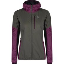 Bild für No Name Montura Alpha Evo Jacket, Damen Skijacke, wasserabweisend, winddicht, Polartec® Alpha® Isolierung, sage green/wine red (M)
