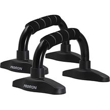 Bild für PROIRON Liegestützgriffe Push Up Bars 1 Paar Griffe Liegestützemit Edelstahlstange Schaumstoffgriff Neigungsstange Handgelenkschutz Brusttraining Body Building Zubehör