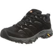 Merrell Moab 3 GTX, wasserdichter und atmungsaktiver Herren Wanderschuh aus recyceltem Material, schwarz