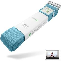 Bild für BACKLAxx® Yoga Gurt Baumwolle (hellblau)