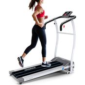 KINETIC SPORTS Laufband klappbar KST1600 mit 600 Watt Elektromotor, Trainingscomputer, GEH- und Lauftraining, stufenlos einstellbar bis 10 km/h, kompakt verstaubar