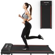 Laufband Walking Pad Gewicht 100 kg 0.75 PS 1-6km/h Ultraflach Walking Pad Unter dem Schreibtisch