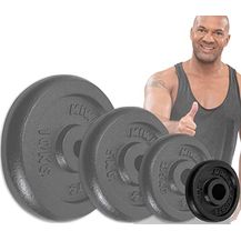 Bild für Miweba Sports Hantelscheiben Set HSG12 