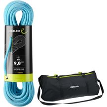 Bild für EDELRID Boa 9.8mm 60m Kletterseil mit Rope Bag Liner