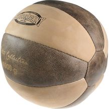 Bild für Bad Company I Retro Medizinball 4 Kg I Vollball aus Leder I Braun