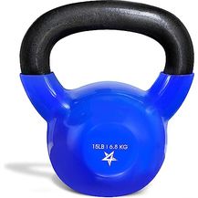 Bild für Yes4All KLD1 2-22kg Kettlebell/Kugelhantel aus Gusseisen mit Vinylbeschichtung 6.8kg