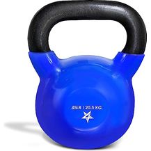 Bild für Yes4All KGWS 2-22kg Kettlebell/Kugelhantel aus Gusseisen mit Vinylbeschichtung 20.5kg