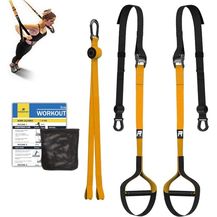 Bild für RHINOSPORT Schlingentrainer Sling Trainer Set mit Türanker Einstellbar Fitness Zuhause Suspension