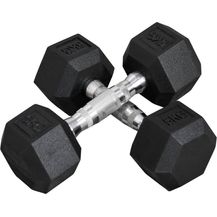 Bild für HOMCOM Hantel Kurzhantel 2er Set in Hexagon Form