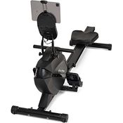 SportPlus Rudergerät für zuhause | Mit oder ohne Bluetooth, klappbar, leises Magnetbremssystem, 8 Widerstandsstufen, Schwungmasse 8kg, kugelgelagerter Rudersitz