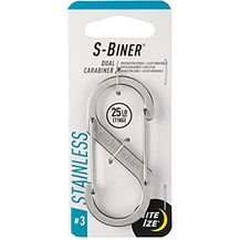 Bild für Nite Ize Herren Karabiner S-Biner Stahl GR 4
