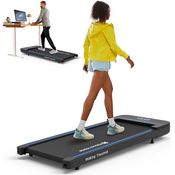 Mobvoi Home Walking Laufband, Walking Pad, Laufband-Schreibtisch, kompakte Laufbänder, 1–6 km/h, tragbares Laufband, 2,25 PS, Geh- und Jogginggerät mit Fernbedienung, LED-Anzeige, für Zuhause und Büro