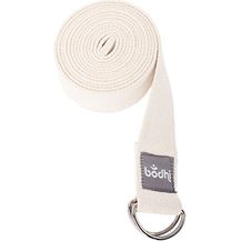 Bild für Yogagurt ASANA BELT mit Metallverschluss, abgerundeter Schiebeverschluss, Yoga Gurt aus Baumwolle, praktisches Yogazubehör, Basic Hilfsmittel nicht nur für Anfänger (natur/beige)