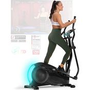 Sportstech CX700 mit innovativer LED Technologie | Profigerät Crosstrainer für Zuhause | Heimtrainer mit 12 Programme & 1 HRC & 1 Watt Mode | Ellipsentrainer gelenkschonend mit Magnetbremssystem 24 kg