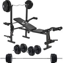 Bild für ArtSport Multifunktion Hantelbank Set ProfiGym 1000 & 3in1 Hantelset mit 60 kg Gewichten