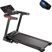 JASPORT L3 Laufband für Zuhause klappbar, leise-Federungsdämpfung, Bluetooth-Kinomap&Zwift kompatibel, 4PS, bis 20km/h, 18% Steigungswinkel, 1400x480mm großer Lauffläche, bis 130kg, inkl. Brustgurt - Preisvergleich