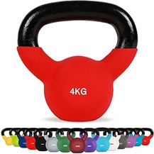 Bild für MSPORTS Kettlebell Neopren 2 – 30 kg inkl. Übungsposter (4 Kg