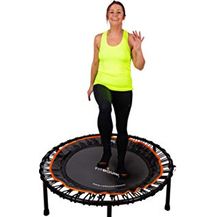 Bild für FIT BOUNCE PRO XL Bungee Rebounder ist ein klappbares geräuschloses orthopädisches Qualitäts Indoor Mini Trampolin für Erwachsene und Kinder 