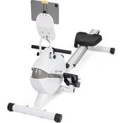 SportPlus Rudergerät für zuhause | Mit oder ohne Bluetooth, klappbar, leises Magnetbremssystem, 8 Widerstandsstufen, Schwungmasse 8kg, kugelgelagerter Rudersitz