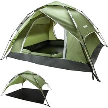 Bild für Yorbay 2 in 1 Pop Up Camping Zelt für 2-3 Personen