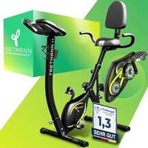 Bild für TRETMANN Tretmann NEU 3in1 Heimtrainer Fahrrad klappbar -extra komfortabel& leise- [SoftFoam] DEKRA geprüft