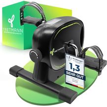 Bild für Neu Tretmann Basic Pedaltrainer Set -extra standfest & leise- inkl. Befestigungsband -DEKRA Geprüft- Beintrainer für Senioren Heimtrainer Mini Bike