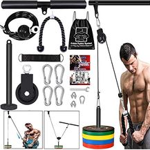 Bild für Taeku Kabelzug Fitness Professionelle Kabel Maschine System Home Gym Trizeps Latzug Arm Krafttraining für LAT Bar Fitness Trainingsgeräte (2,5 Kabel)