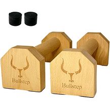 Bild für Bullstep Liegestützgriffe Holz Parallettes Calisthenics