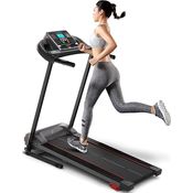 Sportstech F10 Klappbar Laufband für Zuhause - Deutsches Qualitätsunternehmen | App-Funktion + Schmierfunktion + 13 Programme | 1PS Geschwindigkeit bis zu 10 km/h | Steigung 120 kg Max