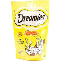 Bild für Dreamies Katzenfutter, Käse Snacks im 3er Pack (3 x 60 g)