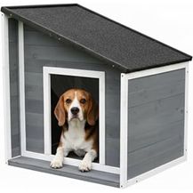 Bild für Relaxdays Hundehütte aus Holz