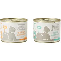 Bild für MjAMjAM Premium Nassfutter für Katzen, Monopaket I mit Huhn und Pute, 6er Pack (6 x 200 g)